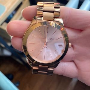 Rose Gold Michael Kors Watch